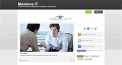 Desktop Screenshot of maximusit.net